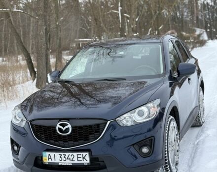 Синий Мазда СХ-5, объемом двигателя 2.2 л и пробегом 177 тыс. км за 17000 $, фото 1 на Automoto.ua