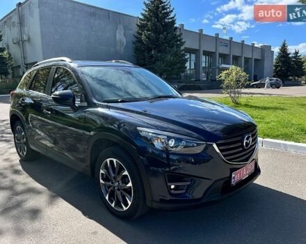 Синий Мазда СХ-5, объемом двигателя 2.5 л и пробегом 212 тыс. км за 13990 $, фото 1 на Automoto.ua