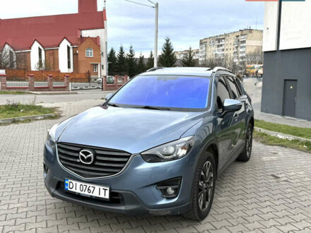 Синий Мазда СХ-5, объемом двигателя 2.49 л и пробегом 136 тыс. км за 13900 $, фото 1 на Automoto.ua