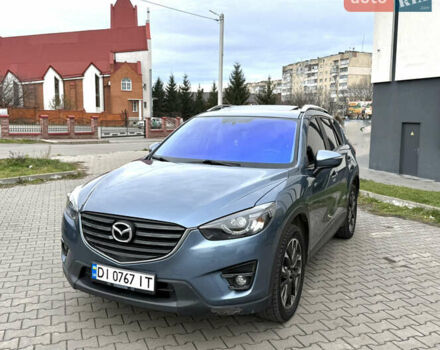 Синий Мазда СХ-5, объемом двигателя 2.49 л и пробегом 136 тыс. км за 13900 $, фото 1 на Automoto.ua