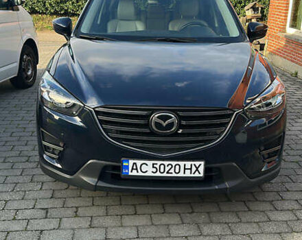 Синий Мазда СХ-5, объемом двигателя 2.49 л и пробегом 130 тыс. км за 17450 $, фото 1 на Automoto.ua