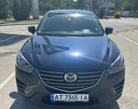 Синий Мазда СХ-5, объемом двигателя 2.2 л и пробегом 213 тыс. км за 16500 $, фото 1 на Automoto.ua