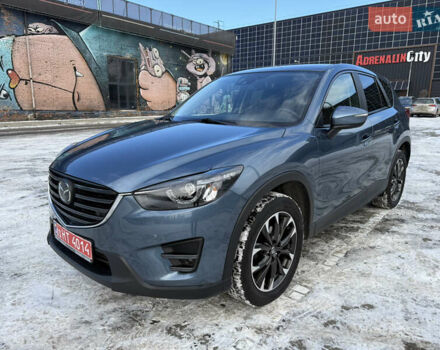 Синий Мазда СХ-5, объемом двигателя 2.2 л и пробегом 213 тыс. км за 16200 $, фото 1 на Automoto.ua