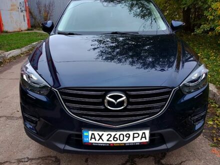 Синий Мазда СХ-5, объемом двигателя 2.5 л и пробегом 110 тыс. км за 16620 $, фото 1 на Automoto.ua
