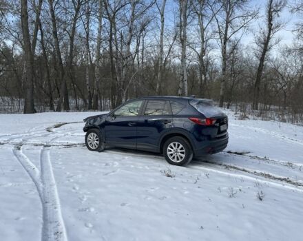 Синий Мазда СХ-5, объемом двигателя 2.5 л и пробегом 140 тыс. км за 5600 $, фото 1 на Automoto.ua