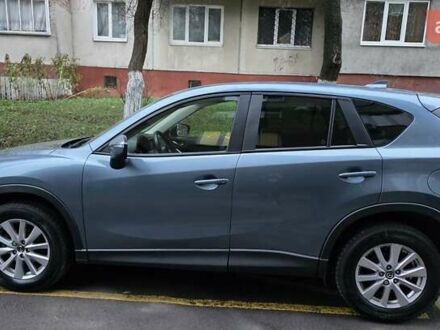 Синий Мазда СХ-5, объемом двигателя 2.5 л и пробегом 158 тыс. км за 14000 $, фото 1 на Automoto.ua