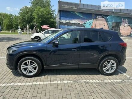 Синий Мазда СХ-5, объемом двигателя 2.2 л и пробегом 247 тыс. км за 16500 $, фото 1 на Automoto.ua