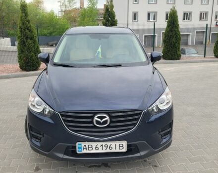 Синий Мазда СХ-5, объемом двигателя 2.5 л и пробегом 185 тыс. км за 15700 $, фото 1 на Automoto.ua