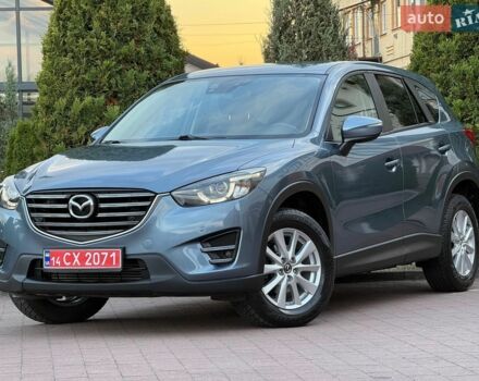 Синий Мазда СХ-5, объемом двигателя 2.2 л и пробегом 150 тыс. км за 14950 $, фото 1 на Automoto.ua