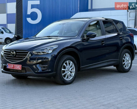 Синий Мазда СХ-5, объемом двигателя 2.2 л и пробегом 192 тыс. км за 15650 $, фото 1 на Automoto.ua