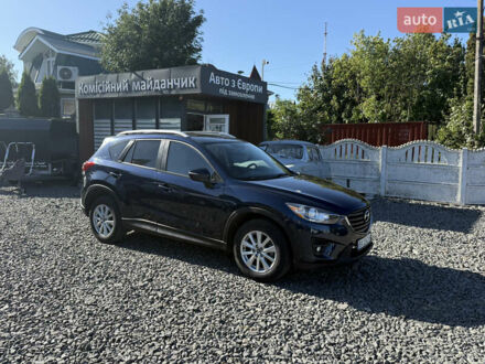 Синий Мазда СХ-5, объемом двигателя 2.49 л и пробегом 150 тыс. км за 14900 $, фото 1 на Automoto.ua