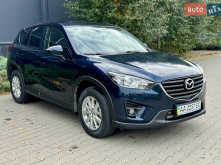 Синий Мазда СХ-5, объемом двигателя 2.19 л и пробегом 163 тыс. км за 15900 $, фото 1 на Automoto.ua