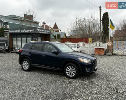 Синий Мазда СХ-5, объемом двигателя 2.49 л и пробегом 150 тыс. км за 14500 $, фото 1 на Automoto.ua