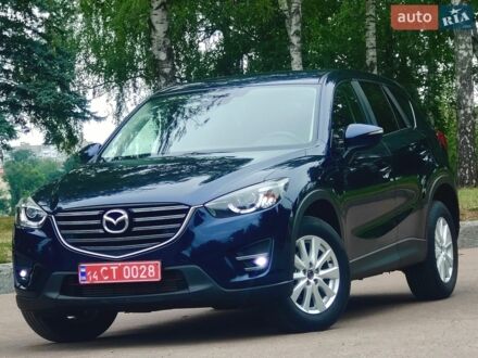 Синий Мазда СХ-5, объемом двигателя 2.2 л и пробегом 238 тыс. км за 14300 $, фото 1 на Automoto.ua