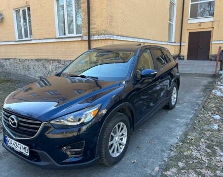 Синий Мазда СХ-5, объемом двигателя 2.5 л и пробегом 223 тыс. км за 13380 $, фото 1 на Automoto.ua