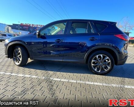 Синий Мазда СХ-5, объемом двигателя 2.5 л и пробегом 19400 тыс. км за 15700 $, фото 1 на Automoto.ua