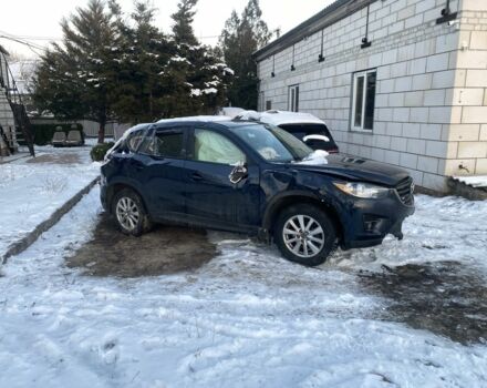 Синий Мазда СХ-5, объемом двигателя 2.5 л и пробегом 140 тыс. км за 5950 $, фото 1 на Automoto.ua