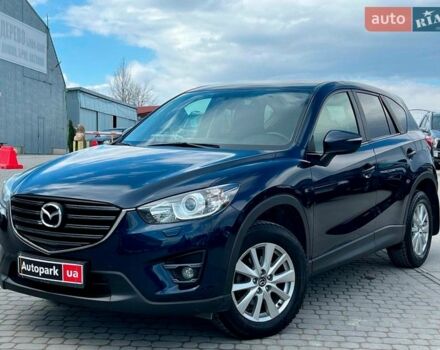 Синий Мазда СХ-5, объемом двигателя 2.2 л и пробегом 162 тыс. км за 15990 $, фото 1 на Automoto.ua