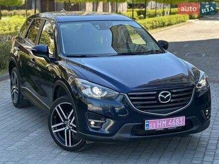 Синий Мазда СХ-5, объемом двигателя 2.2 л и пробегом 218 тыс. км за 13950 $, фото 1 на Automoto.ua