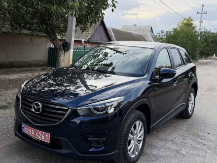 Синий Мазда СХ-5, объемом двигателя 2.2 л и пробегом 163 тыс. км за 16400 $, фото 1 на Automoto.ua