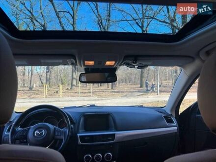 Синий Мазда СХ-5, объемом двигателя 2.5 л и пробегом 223 тыс. км за 13380 $, фото 1 на Automoto.ua