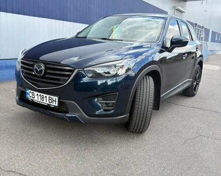 Синий Мазда СХ-5, объемом двигателя 2.2 л и пробегом 245 тыс. км за 17700 $, фото 1 на Automoto.ua