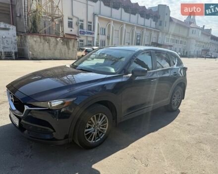 Синий Мазда СХ-5, объемом двигателя 2.49 л и пробегом 124 тыс. км за 19000 $, фото 1 на Automoto.ua
