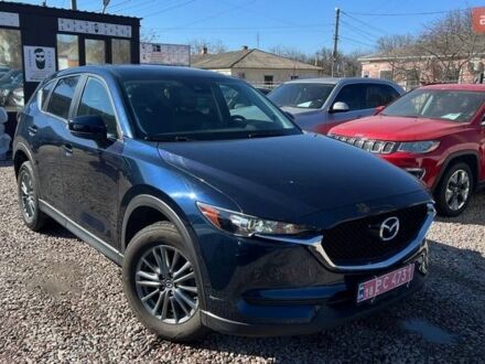 Синий Мазда СХ-5, объемом двигателя 2.5 л и пробегом 166 тыс. км за 17700 $, фото 1 на Automoto.ua