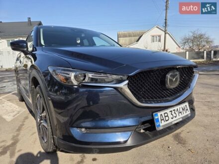 Синий Мазда СХ-5, объемом двигателя 2.49 л и пробегом 160 тыс. км за 17400 $, фото 1 на Automoto.ua