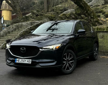 Синий Мазда СХ-5, объемом двигателя 2.49 л и пробегом 152 тыс. км за 18400 $, фото 1 на Automoto.ua