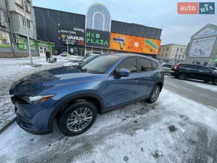 Синий Мазда СХ-5, объемом двигателя 2.49 л и пробегом 121 тыс. км за 20300 $, фото 1 на Automoto.ua