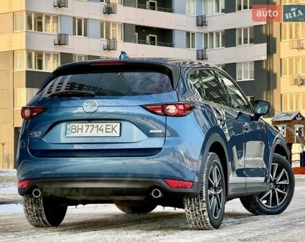 Синий Мазда СХ-5, объемом двигателя 2.5 л и пробегом 71 тыс. км за 12900 $, фото 1 на Automoto.ua