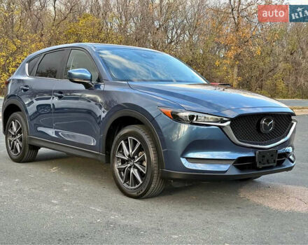 Синий Мазда СХ-5, объемом двигателя 2.5 л и пробегом 137 тыс. км за 17000 $, фото 1 на Automoto.ua