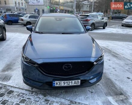 Синий Мазда СХ-5, объемом двигателя 2.49 л и пробегом 121 тыс. км за 20500 $, фото 1 на Automoto.ua