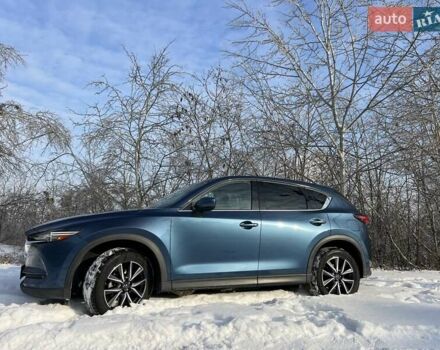 Синий Мазда СХ-5, объемом двигателя 2.49 л и пробегом 166 тыс. км за 20200 $, фото 1 на Automoto.ua