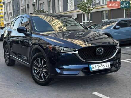 Синий Мазда СХ-5, объемом двигателя 2.49 л и пробегом 187 тыс. км за 17200 $, фото 1 на Automoto.ua