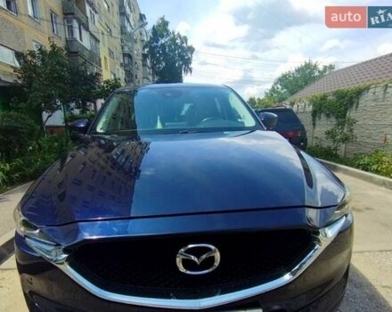 Синий Мазда СХ-5, объемом двигателя 2.49 л и пробегом 100 тыс. км за 17800 $, фото 1 на Automoto.ua