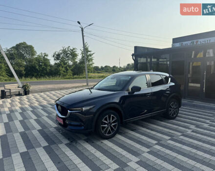 Синий Мазда СХ-5, объемом двигателя 2.5 л и пробегом 167 тыс. км за 16200 $, фото 1 на Automoto.ua