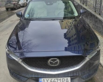 Синий Мазда СХ-5, объемом двигателя 2.49 л и пробегом 114 тыс. км за 19300 $, фото 1 на Automoto.ua