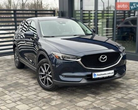Синий Мазда СХ-5, объемом двигателя 2.5 л и пробегом 228 тыс. км за 15900 $, фото 1 на Automoto.ua