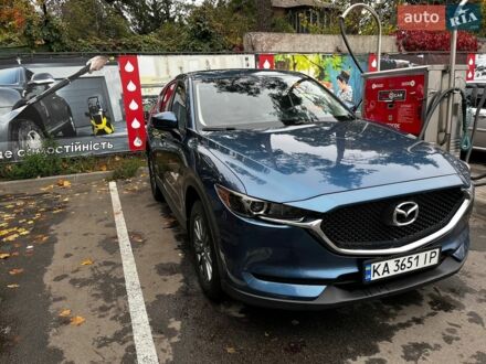 Синий Мазда СХ-5, объемом двигателя 2.5 л и пробегом 79 тыс. км за 15800 $, фото 1 на Automoto.ua