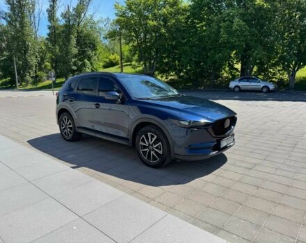 Синий Мазда СХ-5, объемом двигателя 2.5 л и пробегом 110 тыс. км за 19000 $, фото 1 на Automoto.ua