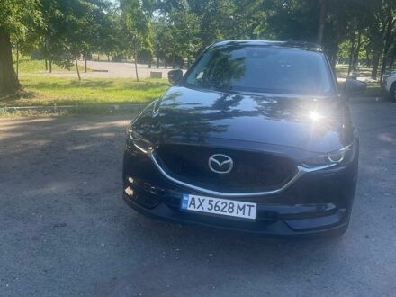 Синий Мазда СХ-5, объемом двигателя 2.49 л и пробегом 64 тыс. км за 17300 $, фото 1 на Automoto.ua