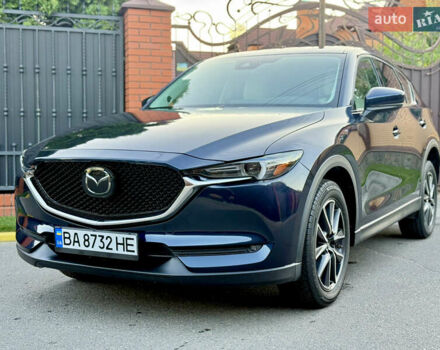 Синий Мазда СХ-5, объемом двигателя 2.5 л и пробегом 123 тыс. км за 17100 $, фото 1 на Automoto.ua