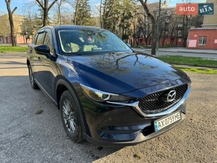 Синий Мазда СХ-5, объемом двигателя 2.49 л и пробегом 100 тыс. км за 16850 $, фото 1 на Automoto.ua
