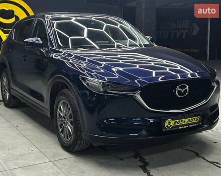 Синий Мазда СХ-5, объемом двигателя 2.49 л и пробегом 62 тыс. км за 21500 $, фото 1 на Automoto.ua