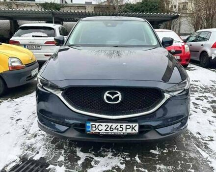 Синий Мазда СХ-5, объемом двигателя 2.5 л и пробегом 110 тыс. км за 16900 $, фото 1 на Automoto.ua
