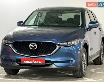 Синий Мазда СХ-5, объемом двигателя 2 л и пробегом 121 тыс. км за 18300 $, фото 1 на Automoto.ua