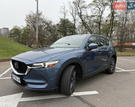 Синий Мазда СХ-5, объемом двигателя 2.49 л и пробегом 116 тыс. км за 18900 $, фото 1 на Automoto.ua