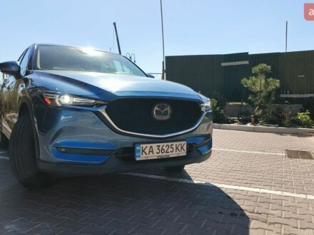 Синий Мазда СХ-5, объемом двигателя 2.49 л и пробегом 169 тыс. км за 21100 $, фото 1 на Automoto.ua